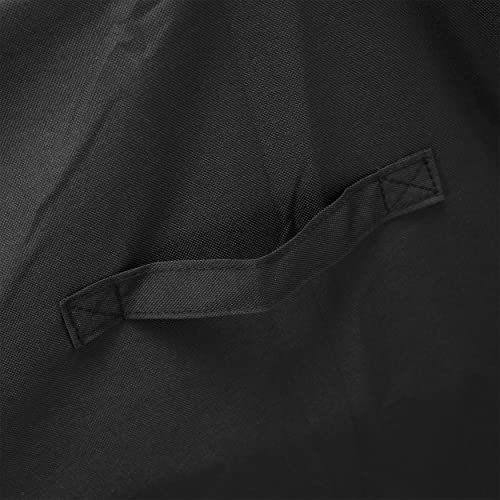 Kenmore 56-Inch Heavy-Duty Grill Cover for Outdoor BBQ Propane Gas Grills, Weather-Resistant, UV- and Fade-Resistant, Universal Fit Cover for 4-Burner Gas Grills, Black - image 7
