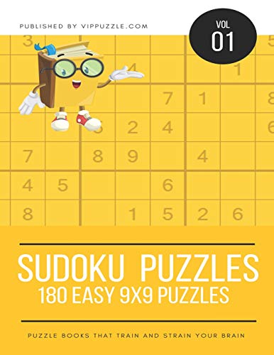 Sudoku Puzzles - 180 Easy 9x9 Puzzles (Volume)