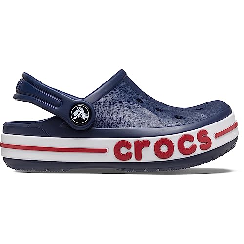 CROCS Bayaband Clog - Navy/Pepper - M12 , 205089-4CC-M12, Unisex Adult , Navy/Pepper , M12