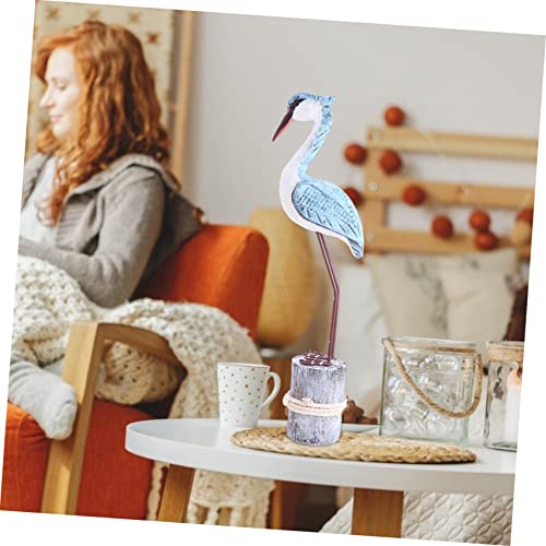 Décoration nautique rustique avec statue de mouette pour chambre