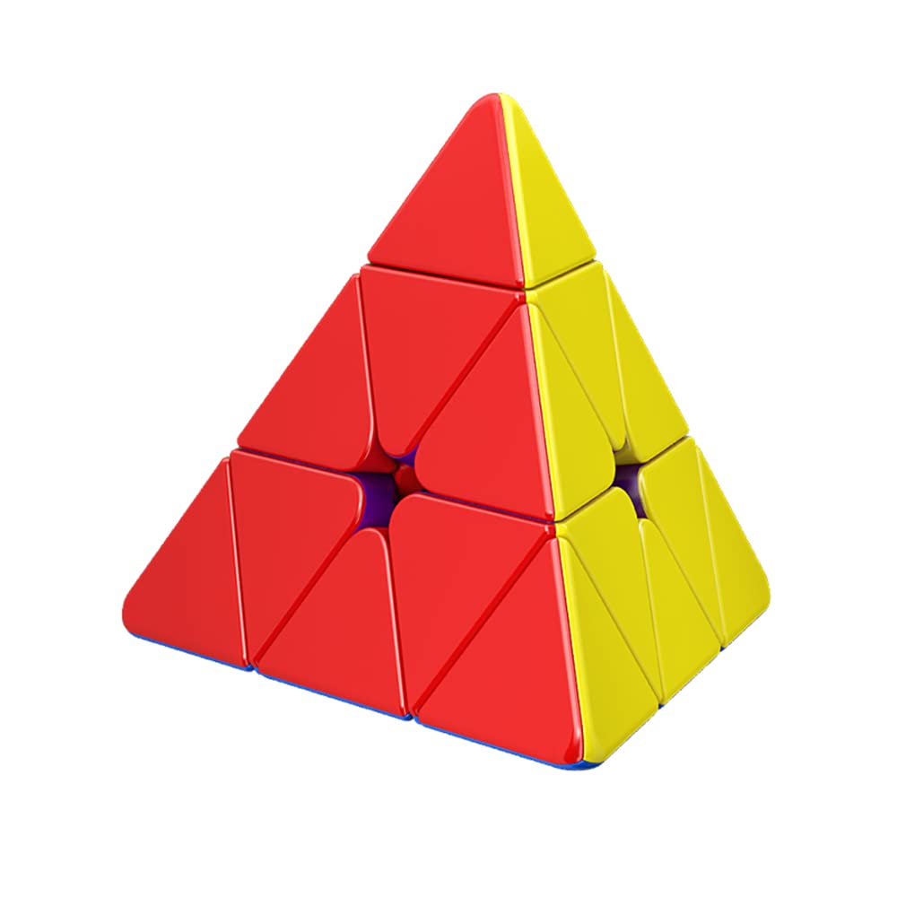 Bukefuno MoYu RS Maglev Pyramid 3x3 Speed Puzzle MFJS moyu Maglev Pyraminx M Stickerless 2022 Cube