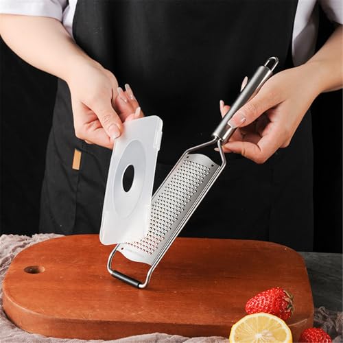 Rallador de queso acero inoxidable con mango ergonómico miniatura 6