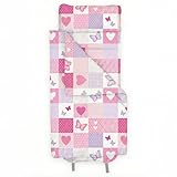 Bloomsbury Mill - Tapete súper suave para siesta para niños pequeños – Incluye almohada, tapete y manta – Saco de dormir definitivo para guardería, hora de siesta, viajes y fiestas de pijamas