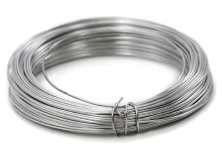 Image of Silver Aluminum Wire 1.5mm and 33foot long for Craft Modelling and Stop Animation