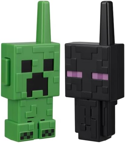eKids Minecraft Walkie Talkies for Kids, Indoor and Outdoor Toys