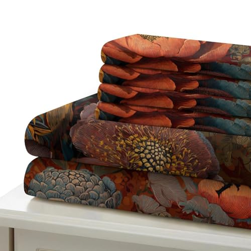 Housse de couette 3D canard king size en microfibre haute densité