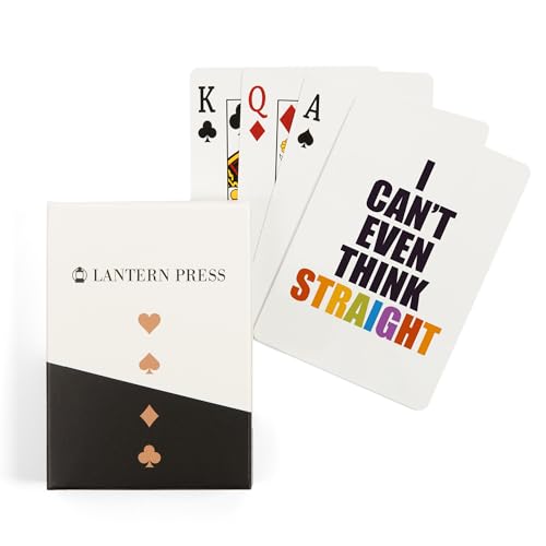 Lantern Press Gay Pride, 52 Cartas Póker para Adultos