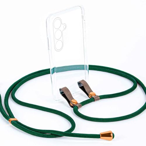 Chaîne de téléphone pour Samsung Galaxy S25 moex verte avec cordon amovible - 6