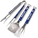 YouTheFan Toronto Blue Jays MLB Set de 3 Couverts pour Barbecue