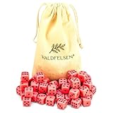 ARTICLE DE MARQUE : Dés de haute qualité et uniformément fabriqués de la marque Waldfelsen
