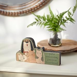 Primitivesbykathyhomedecorwoodenchunkysitterpetswelcomepeopletolerated Urban Country Home Decor Primitives by kathy home decor wooden chunky sitter pets welcome people tolerated urban country home decor