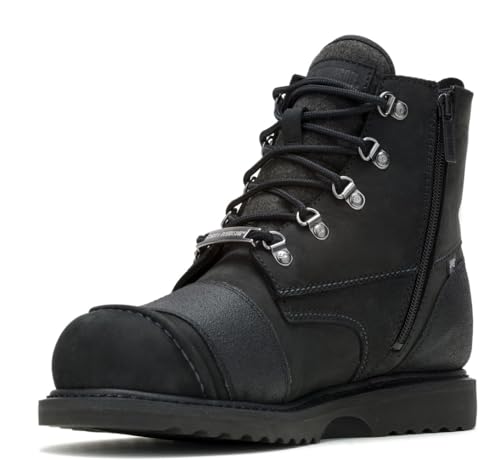 Harley-Davidson Men's Hagerman Warm 5.5-Inch Black Waterproof Boots, D963152