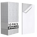 10Pack Large Acoustic Panels, 48x24x0.4 inch Sound Proof Panels for Walls, Self-Adhesive Sound Panels Noise Reducing for Walls, Acoustic Wall Panel for Home Studio Office Gym & Commercial Spaces(Grey)