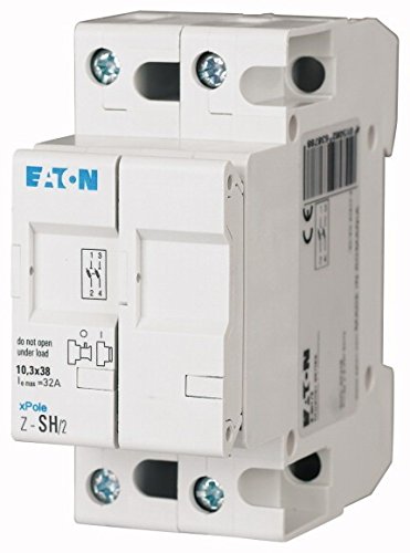 Eaton 263878 Fuse Isolator Switch 2P 10 x 38 mm, weiß