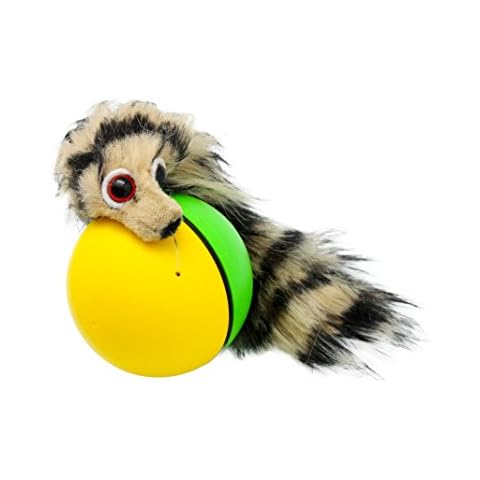 Weazel Ball Motorized Ball Pet Toy For Ages 3 and Up Cover