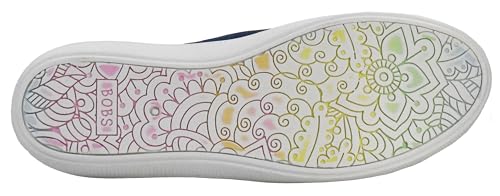 Image of Skechers Women Lace Up Sneaker Shoes | Casual sneaker, Memory Foam footbed, Machine Washable, Flexible outsole, soft canvas upper with tied-off deco laces