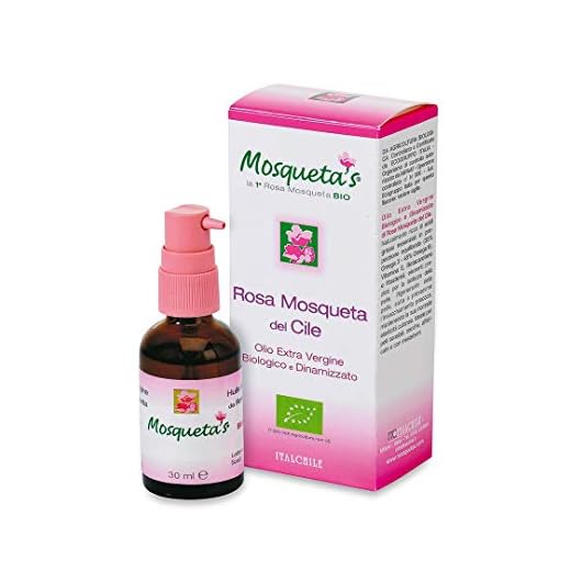 MOSQUETA'S Huile de Rose Musquée Sauvage du Chili BIO - 30 ml