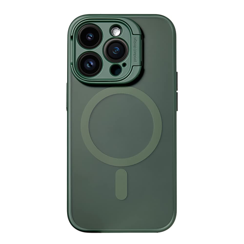 Funda de teléfono con soporte de protección de lente para iPhone 13 Pro rígida ALLUPS 7