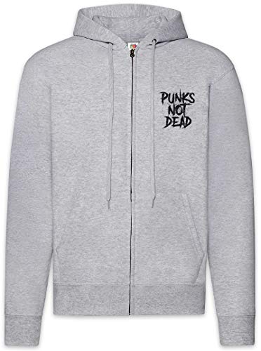 Sweat à Capuche Punks Not Dead pour vos Concerts Rock et Sorties Urbaines