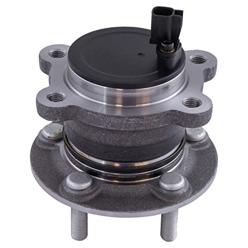 Image of TRQ Rear Driver and Passenger Side Wheel Bearing and Hub Assembly Set 2 Piece Compatible with 13-18 Ford C-Max 13-19 Escape FWD 15-16 Lincoln MKC FWD 17-18 MKC 17-18 AWD 2019