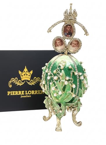 Lime Green Fabergé Egg Pure GOLD decor 4ct Collectors Egg Russian Jewelry Box Faberge Egg Trinket HANDMADE Faberge Box 260 Austrian Crystal Diamonds & Gold Bracelet Womens gift Ideas for her