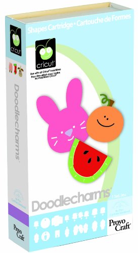 Cricut Doodlecharm Cartridge, 50 Assorted Designs