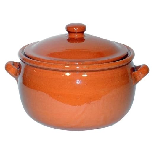 Amazing Cookware - Pentola in Terracotta, 3 l