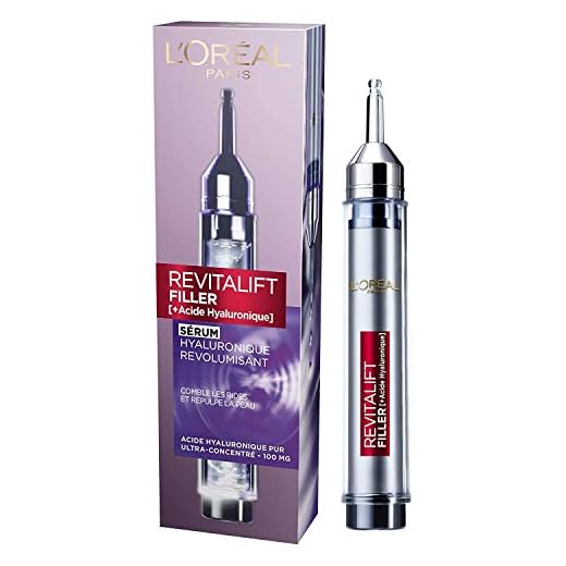 L’Oréal Paris – Sérum Hyaluronique Revolumisant – Diffuseur Révolutionnaire – Revitalift filler – Concentré en Acide Hyaluronique
