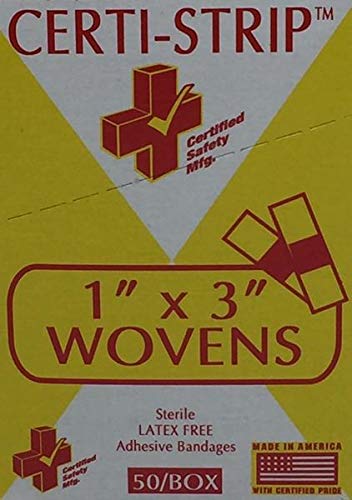 Adhesive Bandage 1" X 3" Wovens 220-260 50 Box