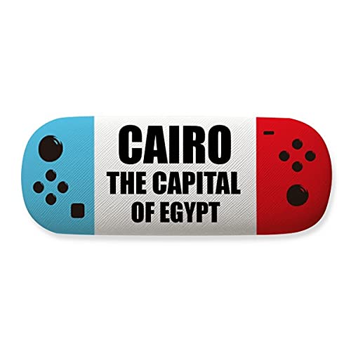 Étui lunettes gaming pour bureau setup gamer boîte créative motif Le Caire Égypte