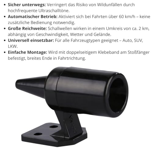 Ultraschall Wildwarngerät für Autos von Car Commerce