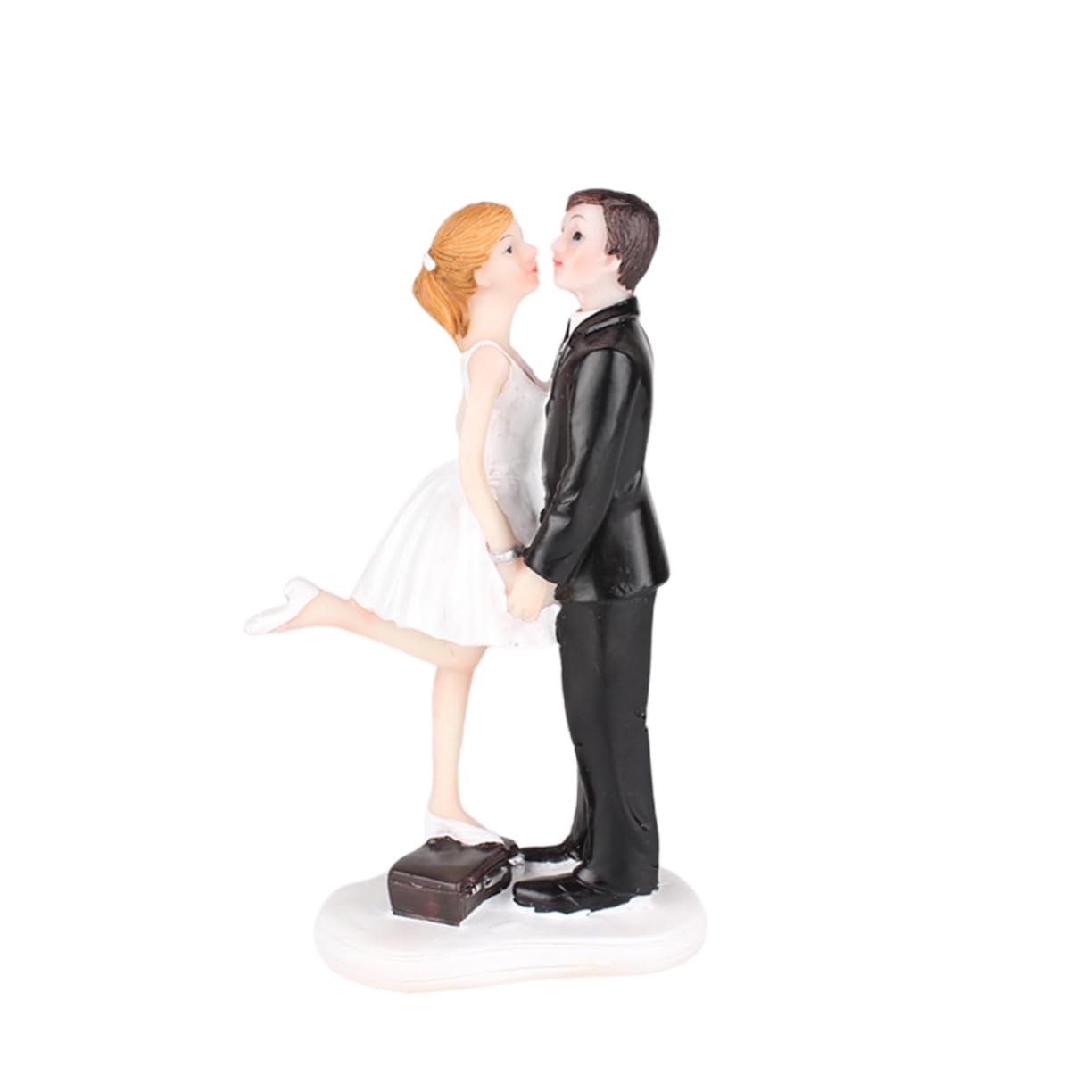 ifundom 2stücke Braut Und Bräutigam Tortenfigur Resin Hochzeitsdeko Für Kuchen Und Kreative Backideen Süße Figürchen Für Unvergessliche Feiern