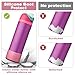 Alwenid 2PCS Silicone Water Bottle Boot for Owala 24 Oz, Anti-Slip Protective Sleeve Bottom Bumper Protector for FreeSip, Twist, and Flip Stainless Steel Water Bottles (Rose)