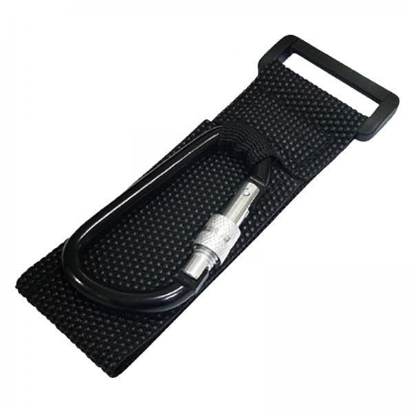 URJIX™ 2xMultifunctional Loop Tie Down Straps with Carabiner Bike Handlebar Workout Black-image-45
