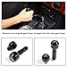Gear Shift Knob Fit for Toyot@a FJ Cruiser 2007-2021 Aluminum Alloy Weighted Gear Lever Metal Stick Shifter Handle Center Console Car Automatic Gear Stick Shift Knob Replacement Interior Accessories