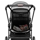 IEBTAWN 1 Stück Kinderwagen Organizer, Praktische Aufbewahrungstasche mit Starker Tragkraft und Einfacher Montage für Flaschen, Feuchttücher und Babyzubehör am Buggy