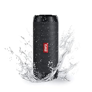 MIFA WildRod Bluetooth Lautsprecher mit Bluetooth 5.3, IP67 wasserdicht & staubdicht, 30W Wiedergabeleistung, 12H Akku, USB-C Ladeschluss und Mikro-SD Musikspielen, RGB-Licht