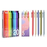 Kaco 25 Colored Gel Pens Multi-color Ink Fine Point 0.5mm Stationary School Office Supplies