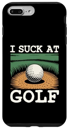 I Suck At Golf Joke ʔSt s Ȓj St X}zP[X iPhone 7 Plus/8 Plus p