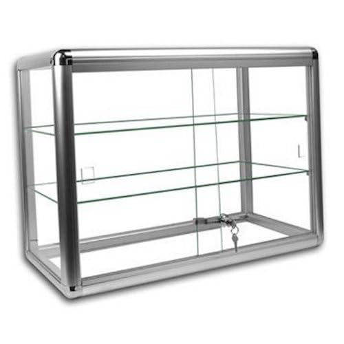 Only Hangers Silver Countertop Case