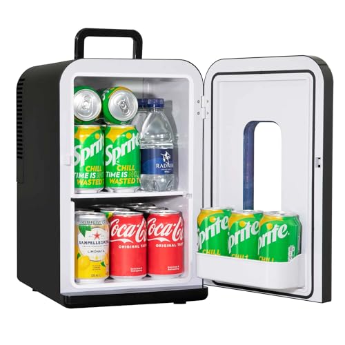 Dellonda Baridi 15L Mini Fridge Cooler and Warmer 12V/230V Black DH95 - Image 7