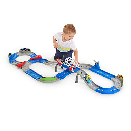 Bright Starts Ford Full Speed Raceway Go Grippers Playset Toddler Toy, 12 Months +
