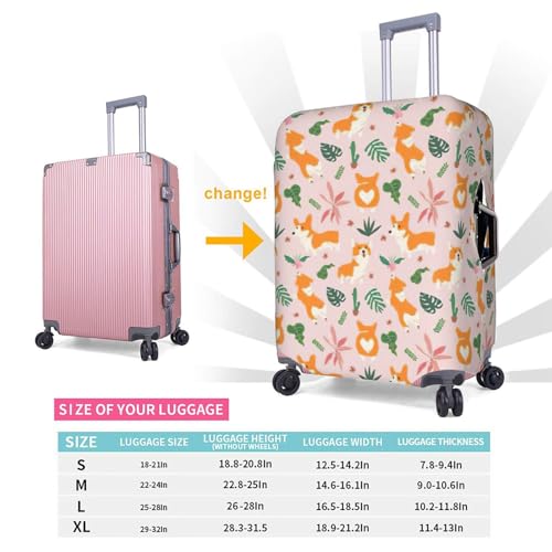 Housse de bagage Corgi pour valise X-Large lavable et propre - 6