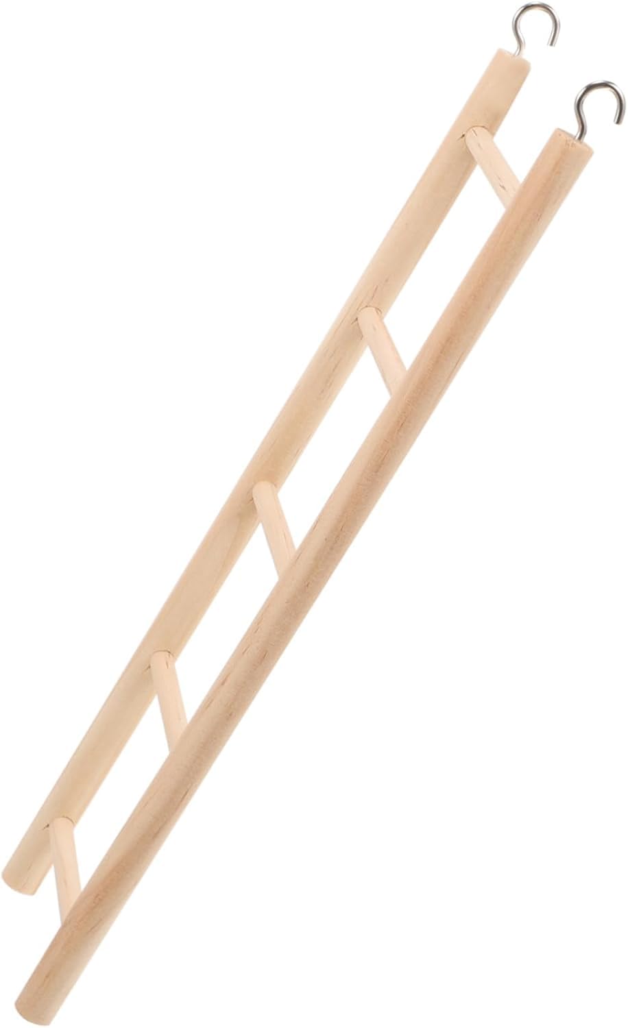 1pcs Parrot Stairs Bird Ladder Toys Parrot Climbing Playthings Toys for Birds Parrot Cage Plaything Parrot Hanging Ladder Bird Toys for Parrots Bird Climbing Ladder Parrot Wooden Ladder （wood）