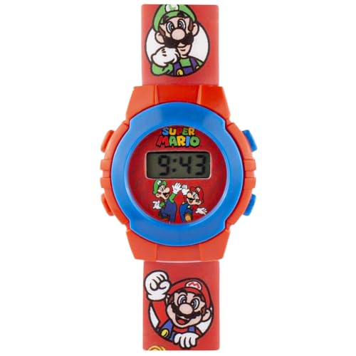 Coriex Kinderuhren - Trendige Digitaluhren für Kids: Stilvoll und praktisch für Junge Trendsetter | Super Mario