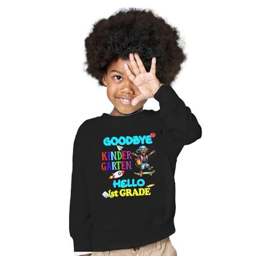 Back to School Dog Goodbye Kindergarten Hello 1st Grade Adult Youth T-Shirt Hoodie Sweatshirt3