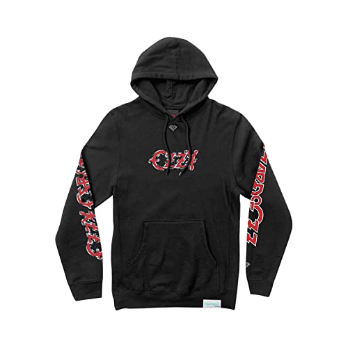 Diamond Supply Co. X Ozzy Hoody Blizzard of Ozz Pullover Black
