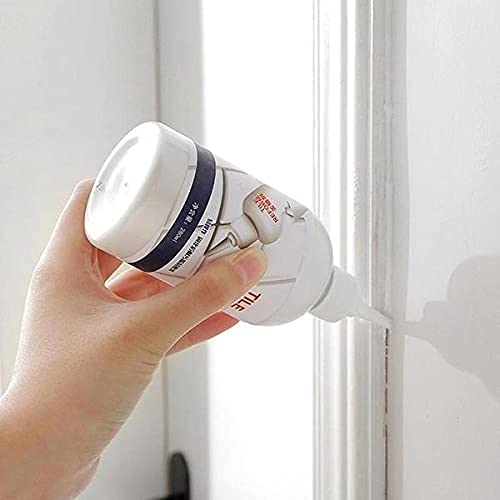 TOMEX WZA Tile Gap Filler Waterproof Reform Glue Tube White Agent Grout Filler Water Resistant Repair Crack Silicone Sealant for Bathroom, Home, Kitchen (B09GB1PKZH) Amazon Price History, Amazon Price Tracker