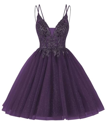 Robe de bal courte raisin pour adolescentes la tenue idéale du retour à la maison