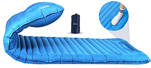 Gixibata Camping Sleeping Pad, Ultralight Self Inflating Camping Pads With Built-In Pump, Thick 4 Inch Lightweight Inflatable Sleeping Mat For Camping, Hiking, Backpacking, Camp Sleep Pad #TOP24